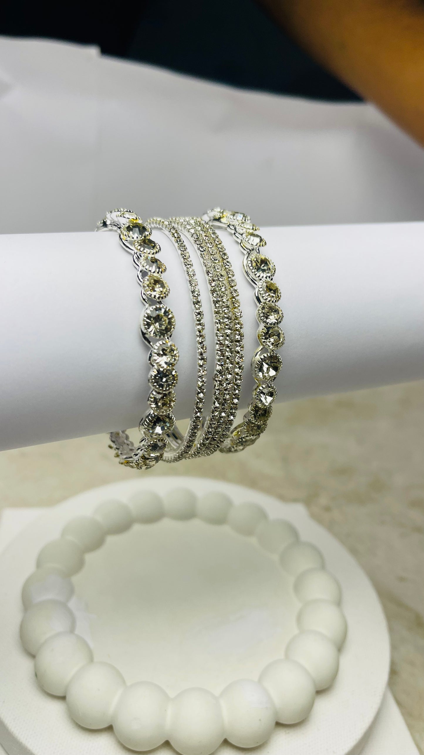 Royal Traditional Bangels with Kara Set