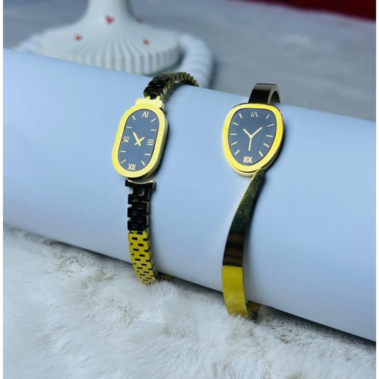 Luxury Stainless Steel Watch Bracelet for Women